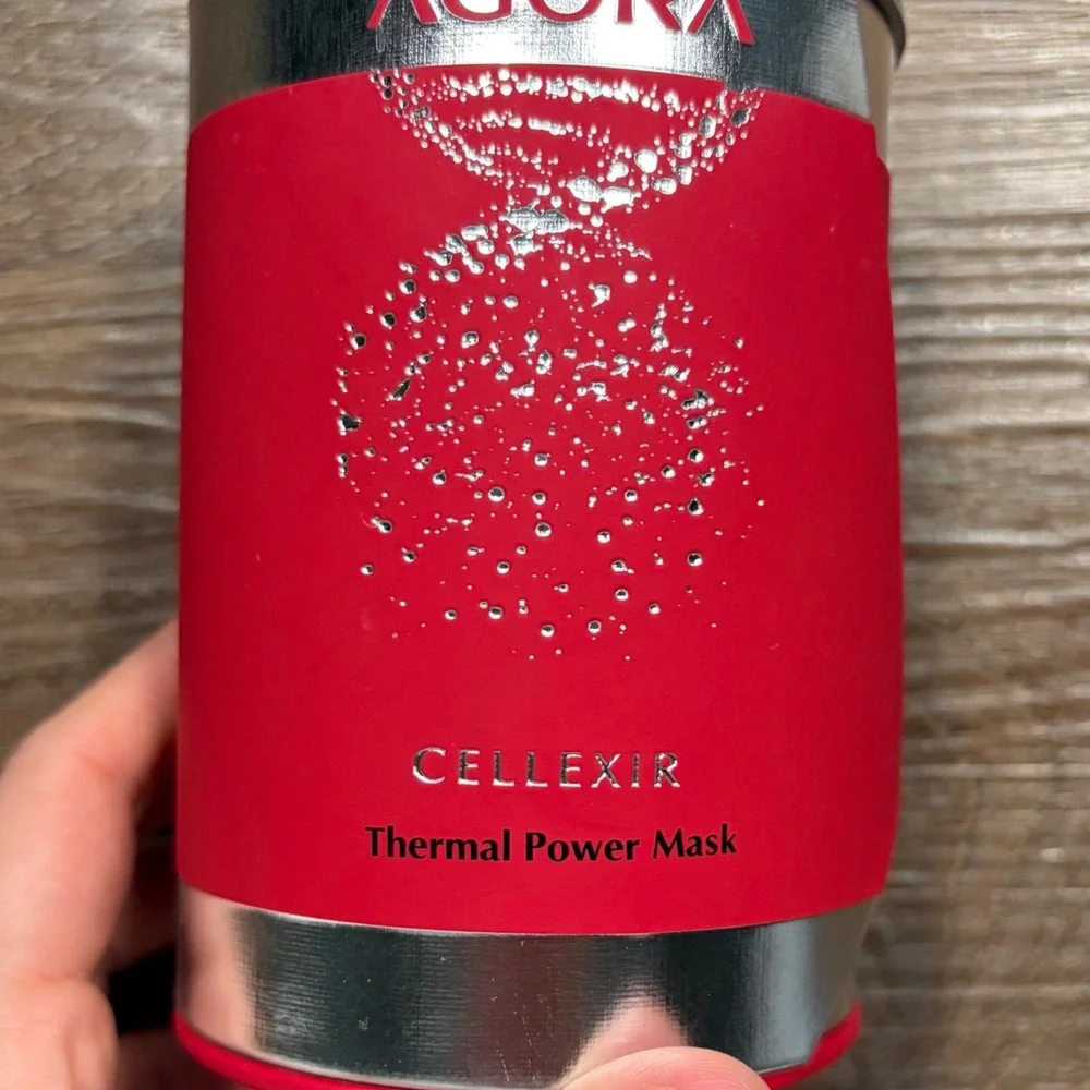 Agora Cellexir Thermal Power Mask Anti-Aging Warming Facial Treatment Red‎ Case